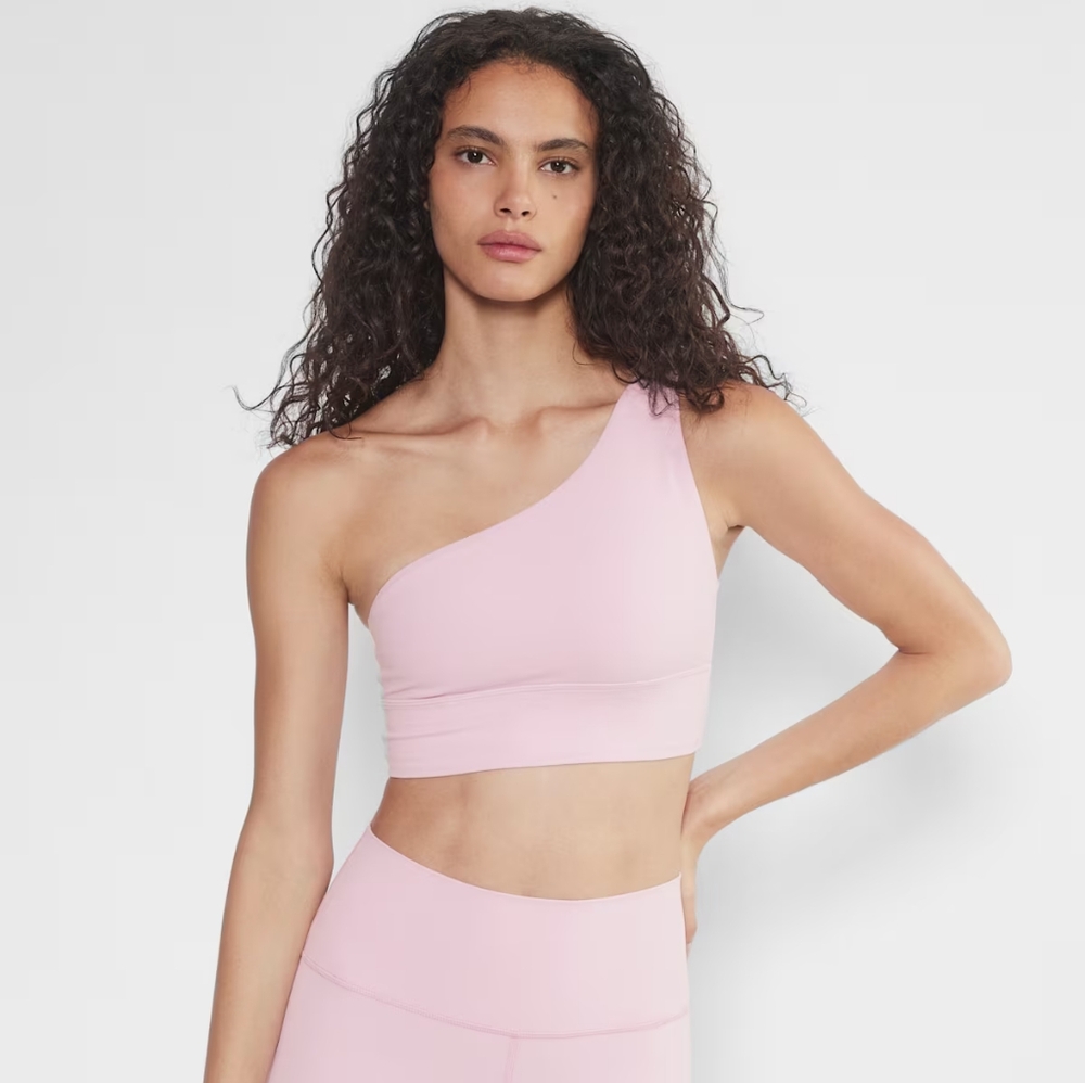 Butter One Shoulder Bra Top